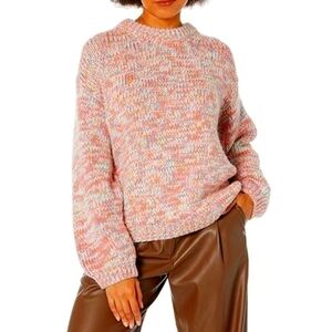 Velvet by Graham & Spencer trix alpaca wool blend sweater large NWT
